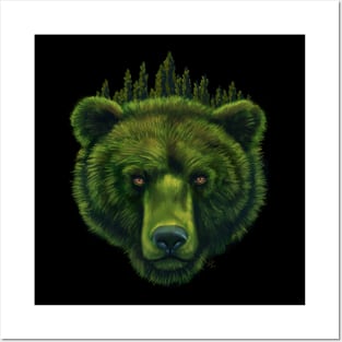 Forest Bear Posters and Art